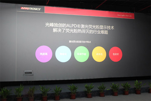 ，光峰光電是激光投影顯示技術(shù)的啟蒙者和傳播者