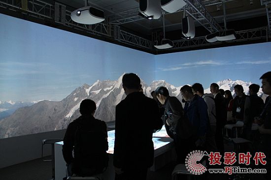 投影融合及桌面互動投影展廳