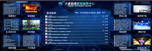 大象融媒新聞指揮中心--Ventuz攜手世紀(jì)�？拼蛟烊襟w數(shù)據(jù)交互展示