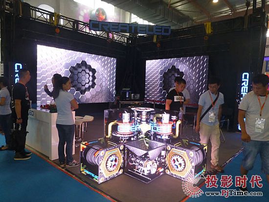 創顯光電展位