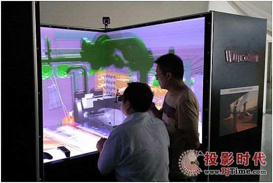 贏康緊湊型CAVE顯示系統
