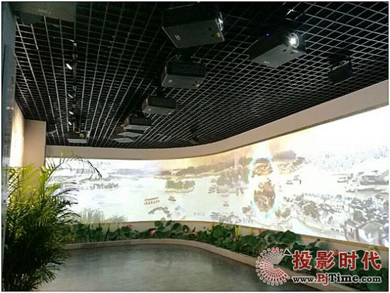 19臺DET-S65WU系列激光工程投影機助力濟南泉水博物館打造泉水電子體驗館 