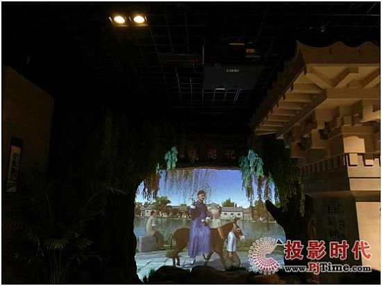19臺DET-S65WU系列激光工程投影機助力濟南泉水博物館打造泉水電子體驗館 