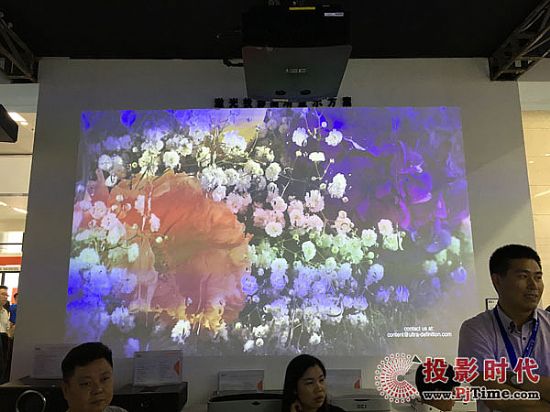 DET商教激光投影機亮相第71屆中國教育裝備展示會