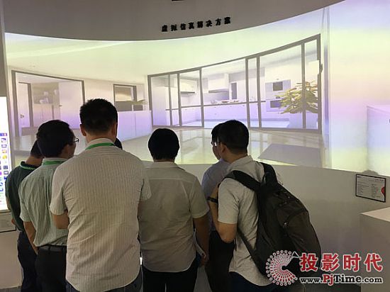 DET商教激光投影機亮相第71屆中國教育裝備展示會