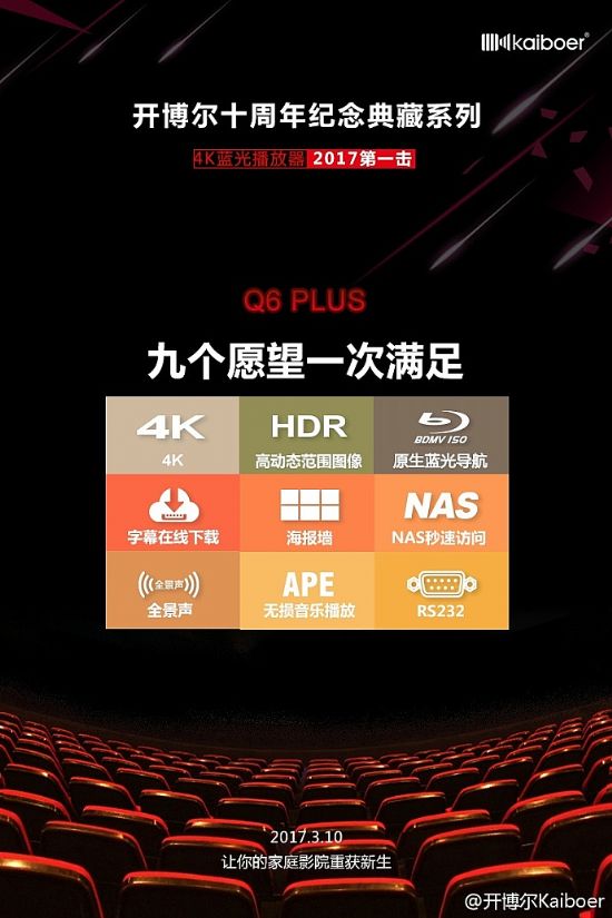 2017年第一擊：開博爾Q6 Plus即將登場