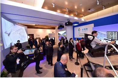 中航國畫攜全系激光投影機首次亮相Infocomm China 2017