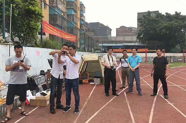 創世應急調度指揮系統助力廣西來賓抗震救災大演習