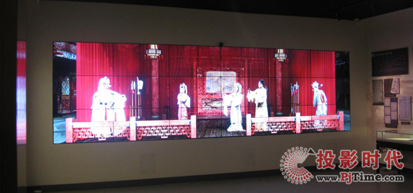 DET液晶拼接屏在多媒體數字規劃館、展廳中的炫酷應用