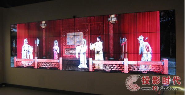 DET液晶拼接屏在多媒體數字規劃館、展廳中的炫酷應用