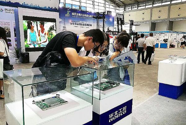 華北工控“芯”工控機亮相西安軍博會