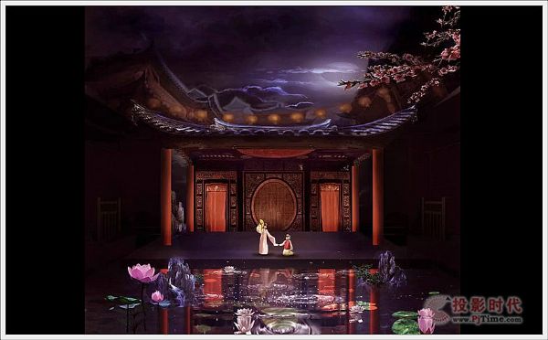 福州首部坊巷文化影音秀《三坊七巷》 多媒體舞美 數虎圖像