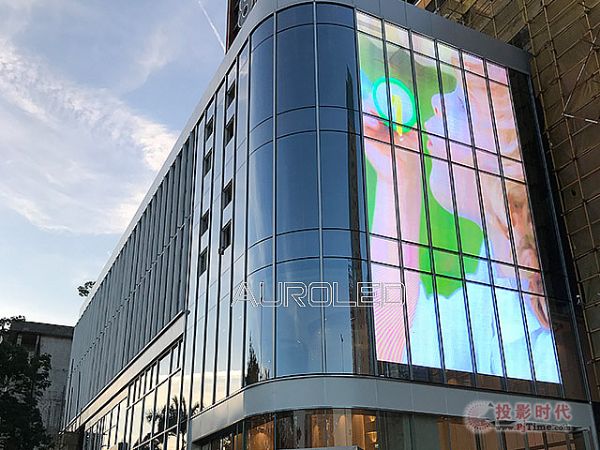 深圳透明電子屏項目0523