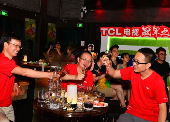 TCL電視在京舉辦715冠軍之夜，豪禮相贈與球迷共享世界杯狂歡