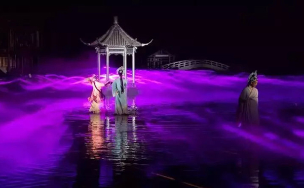 《尋夢(mèng)牡丹亭》穿越三界的凄美愛(ài)情故事 震撼首演 掌聲不斷…