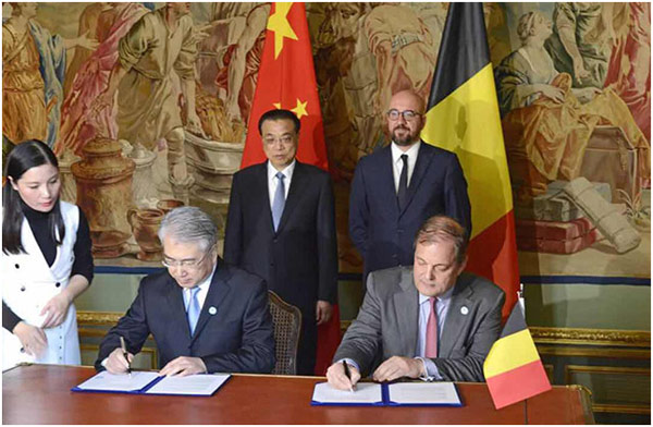 克強總理與比利時首相見證，中影、光峰牽手巴可開拓全球電影放映市場