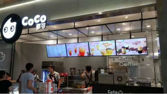 Coco都可連鎖店內安裝實景