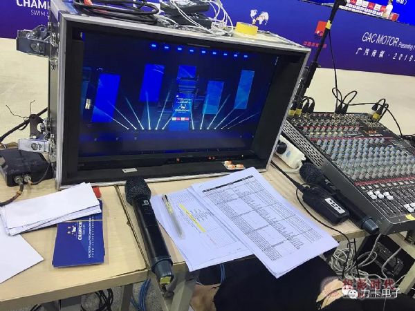 力卡專業演出音頻系統助力2019 FINA冠軍游泳賽！