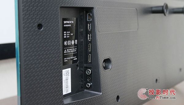 創維55Q40電視體驗：機身細節