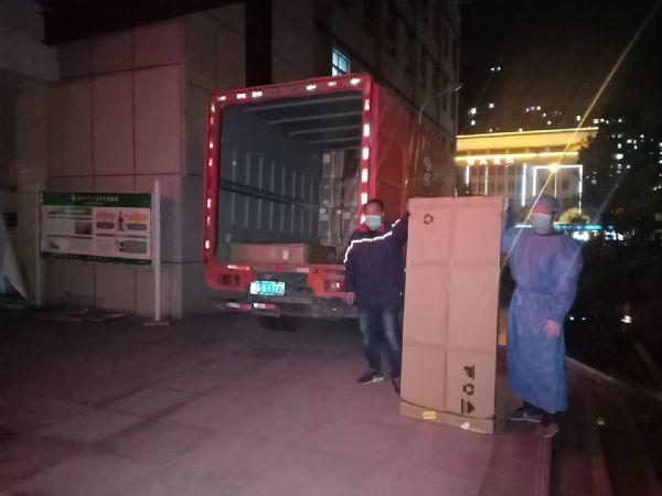 洲明捐贈(zèng)武漢醫(yī)院首批智慧會(huì)議平板陸續(xù)投入使用