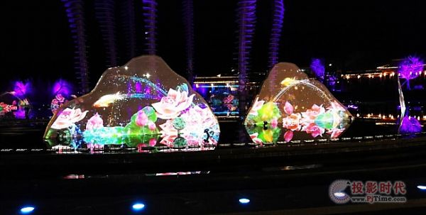 拈花一笑之夜，贏康參與拈花灣沉浸式夢幻表演