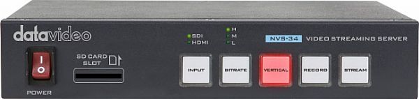 Datavideo 洋銘重磅推出全新橫豎屏雙平臺直播編碼器 – Datavideo NVS-34