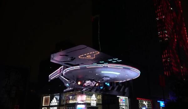 揭秘聯建光電裸眼3D飛船巨幕全球爆紅背后的故事！