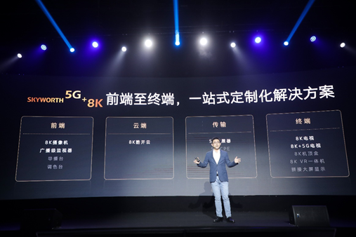 創維電視5G+8K應用迅速落地 為國家“新基建”戰略規劃再加碼