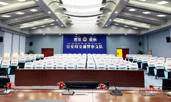 CREATOR快捷4K可視化分布式系統助力西雙版納公安交警