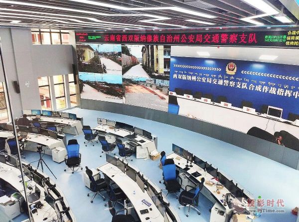 CREATOR快捷4K可視化分布式系統助力西雙版納公安交警