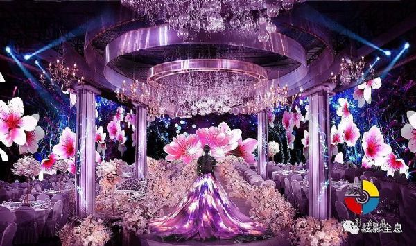 利苑大酒店打造全球高端時尚3D全息頂級婚禮殿堂