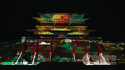贏康為華誼兄弟（濟南）電影小鎮打造夜游主題光影秀