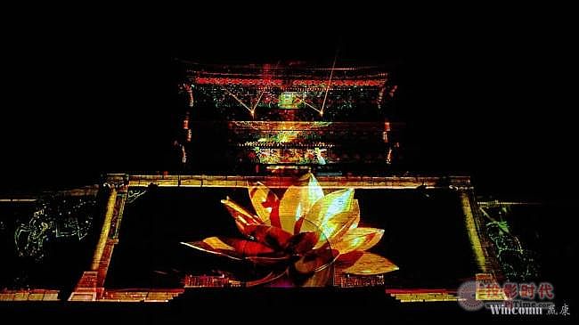 贏康為華誼兄弟（濟南）電影小鎮打造夜游主題光影秀