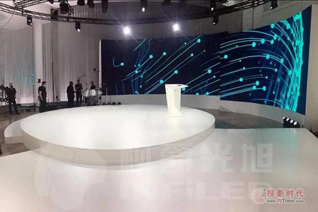 2020年世博會芬蘭館——視爵光旭無縫曲面LED顯示屏大放光彩