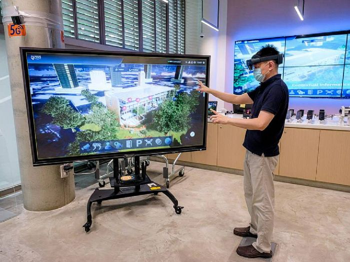 孿數科技新加坡分公司Virspatial與NUS新加坡國立大學深度合作！