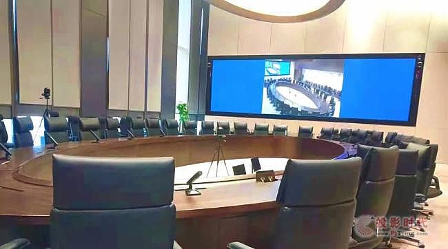 三思為金磚國家新開發(fā)銀行總部大樓提供小間距LED顯示系統(tǒng)