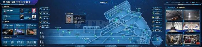 威創“智慧礦山”數字孿生可視化