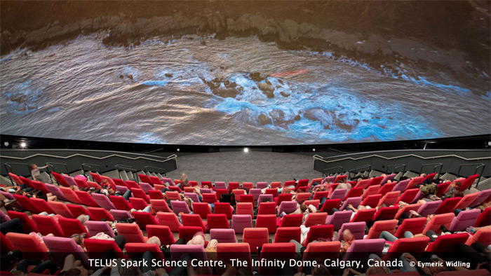 ҕTELUS SparkƌWĵInfinity DomeԺṩRGBͶӰC