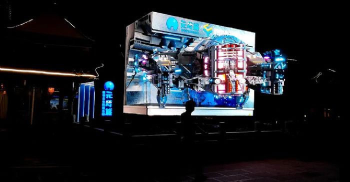 「裸眼3D、VR互動」洲明造就岳陽樓景區流量密碼