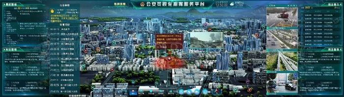 VTRON威創(chuàng)安保警衛(wèi)數(shù)字孿生可視化