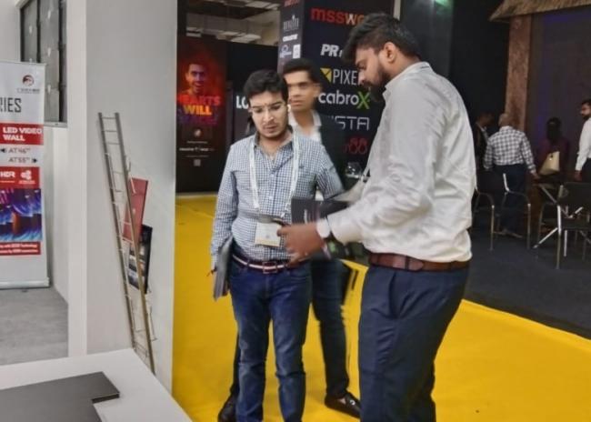 AET重磅亮相Infocomm India 2022展
