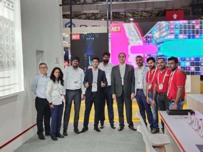 AET重磅亮相Infocomm India 2022展