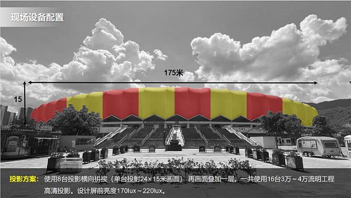 175米“超級大屏”，全球最大體育館光影秀點亮“亞微”之光！
