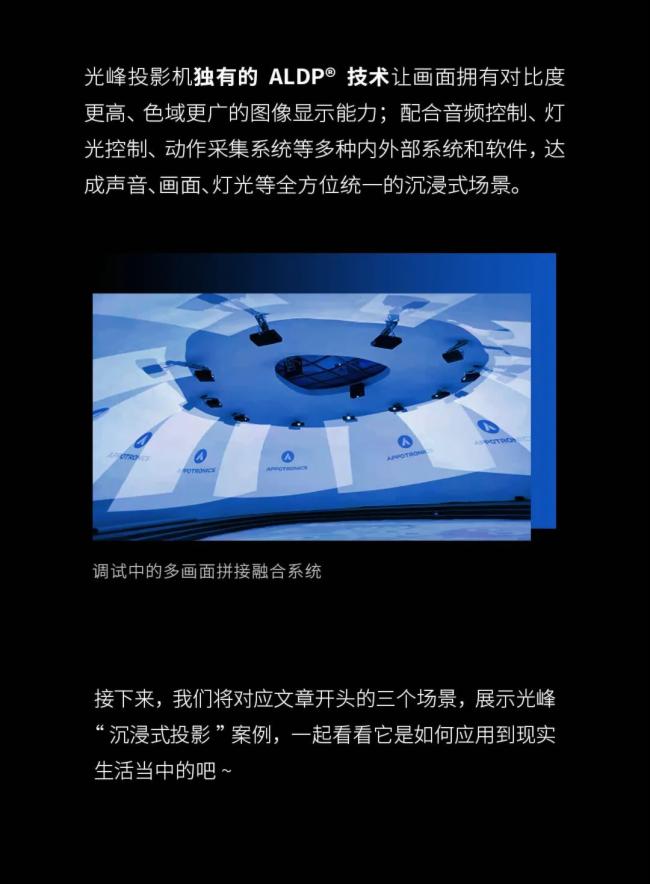 光峰工程|走進“光”影系列之 I 沉浸式投影怎么用？