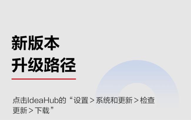 華為HUAWEIIdeaHub2.1.1新版本發布