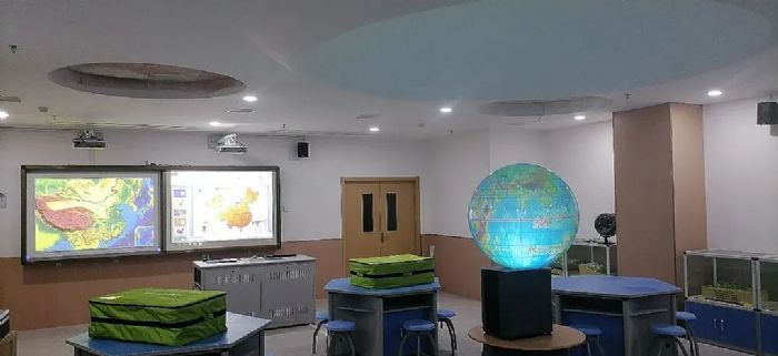 打造先進教學方式 羿飛教育打造渝水中學史地教室