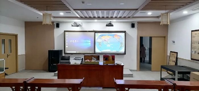 打造先進教學方式 羿飛教育打造渝水中學史地教室