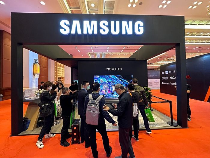 三星攜The Premiere系列激光電視等客廳影院解決方案，全方位亮相廣州音響展