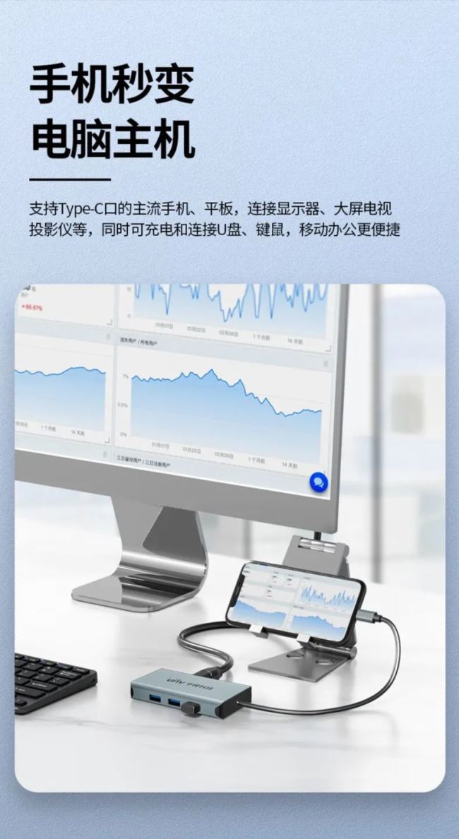 接口不夠用？宇視2款擴展塢讓你輕松辦公