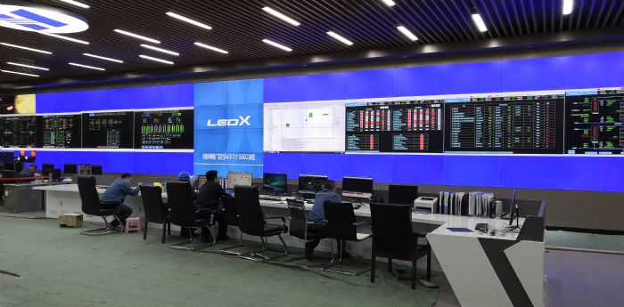 LEOX 55寸液晶顯示器72臺，助力呼倫貝尓華能蒙東集控中心項目